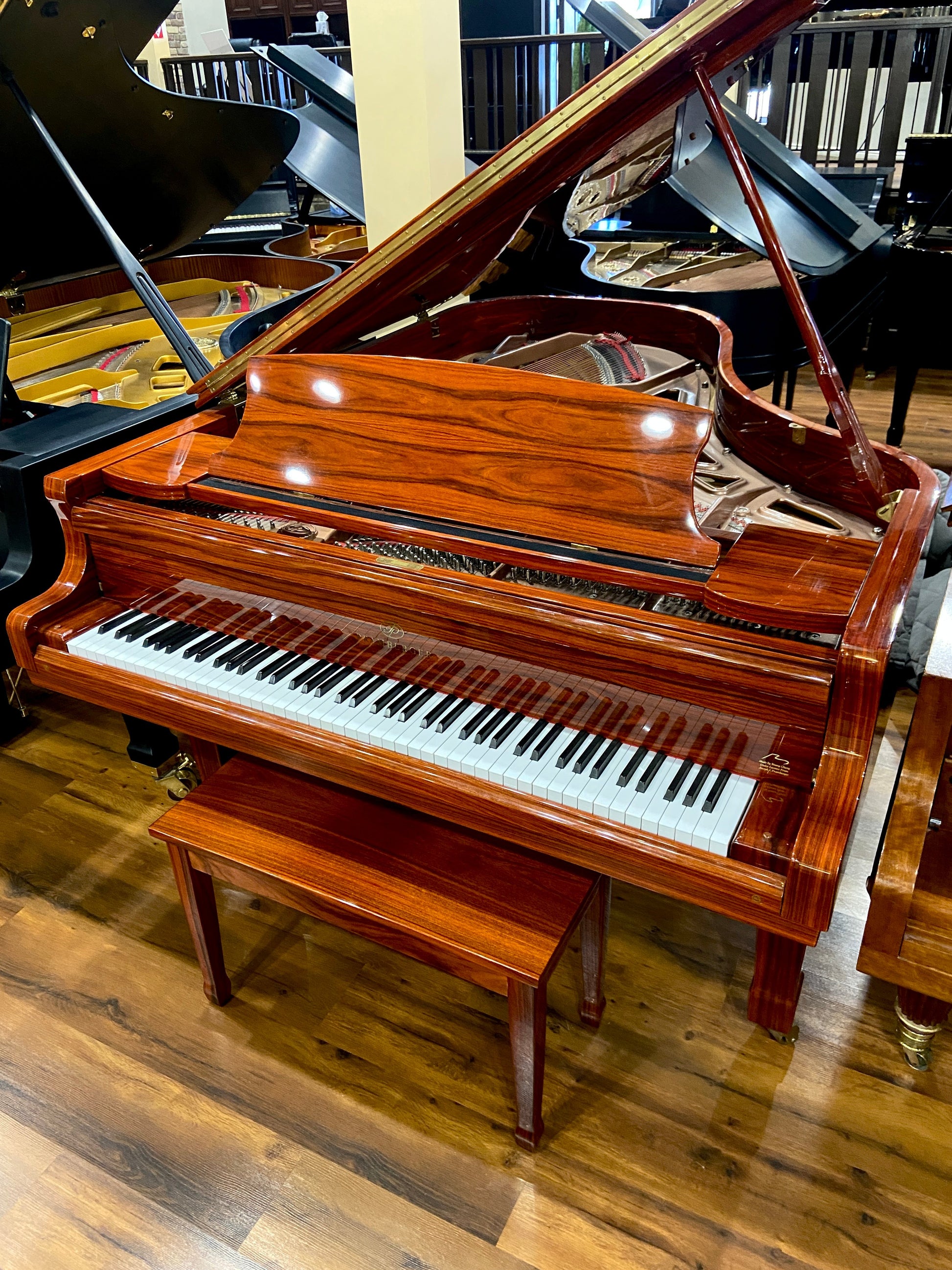 Image 3 of 2004 Pramberger Grand JP-208 / 6' 10" / Pommele Wood