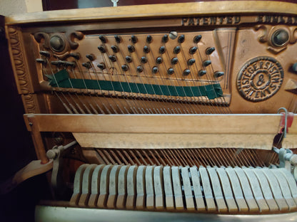 HEIRLOOM RESTORATION 1911 Steger & Sons Commissioned Upright Piano