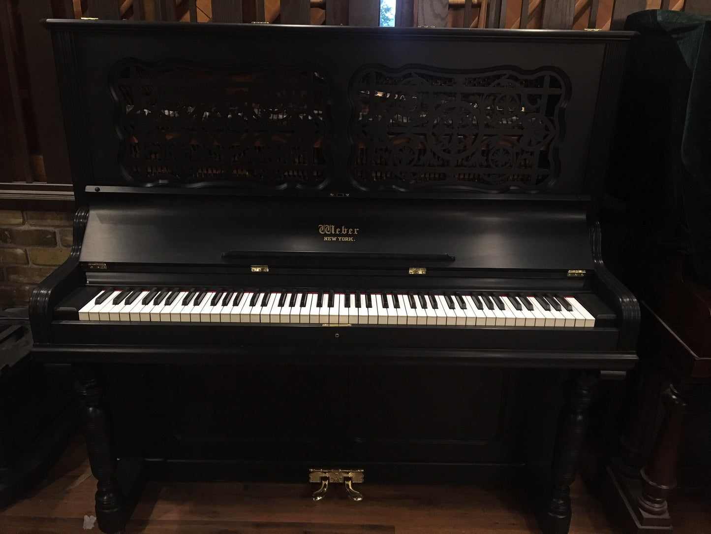 Image 2 of 1912 Weber Upright 56" 