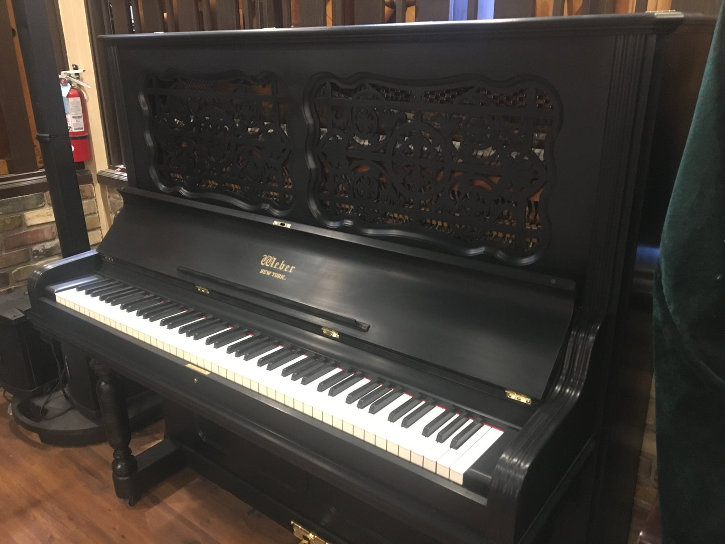 Image 3 of 1912 Weber Upright 56" 
