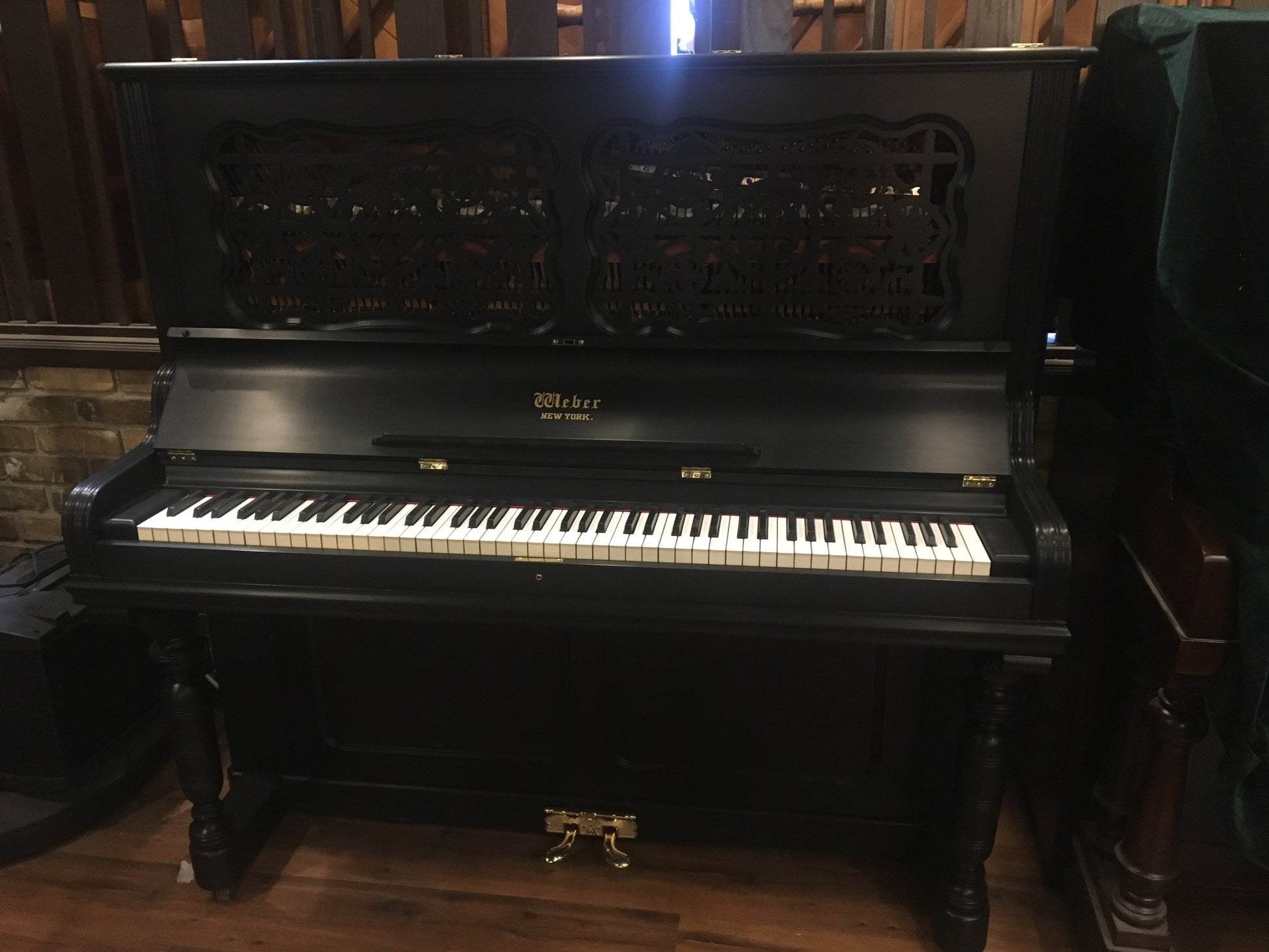 Image 4 of 1912 Weber Upright 56" 