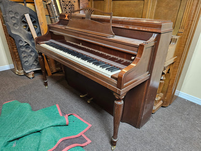 RENTED 1957 Steinway & Sons 41" Wood Finish Console Piano