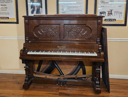 HEIRLOOM RESTORATION Adam Schaaf Commissioned 57" Upright Piano
