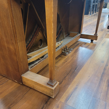 AVAILABLE TO RESTORE: CALL FOR CUSTOM PRICING - 1968 Howard 51" Wood Finish Upright Piano