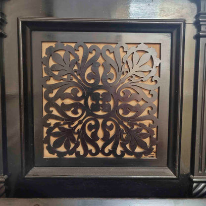 CURRENT SHOP WORK 1888 Decker Bros Style 18 56" Black Finish Commissioned Upright Piano