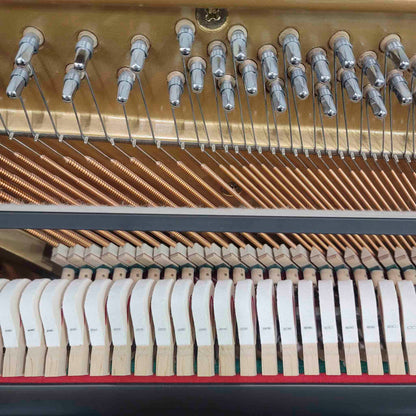 AVAILABLE TO RESTORE: CALL FOR CUSTOM PRICING - 2006 Wyman WV120 47" Polished Black Studio Piano