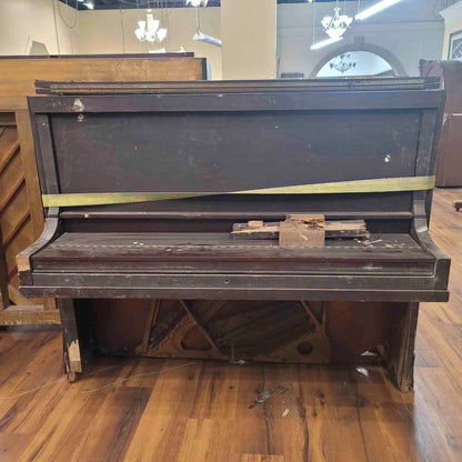 CURRENT SHOP WORK 1923 Price & Teeple Wood Finish Commissioned Upright Piano