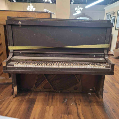 CURRENT SHOP WORK 1923 Price & Teeple Wood Finish Commissioned Upright Piano
