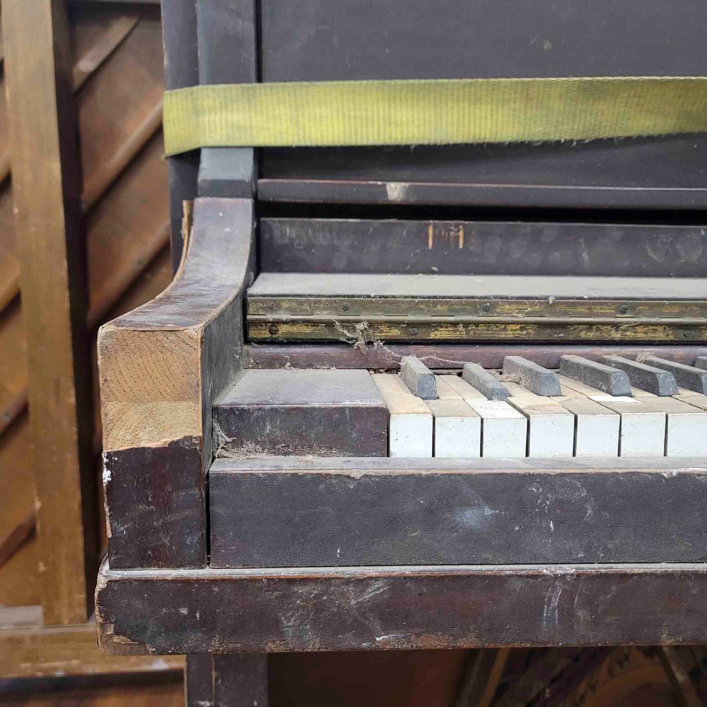 CURRENT SHOP WORK 1923 Price & Teeple Wood Finish Commissioned Upright Piano