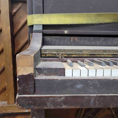 CURRENT SHOP WORK 1923 Price & Teeple Wood Finish Commissioned Upright Piano