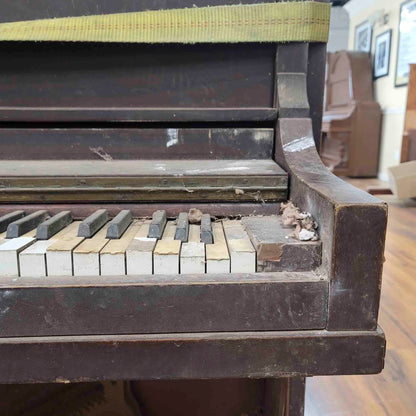 CURRENT SHOP WORK 1923 Price & Teeple Wood Finish Commissioned Upright Piano