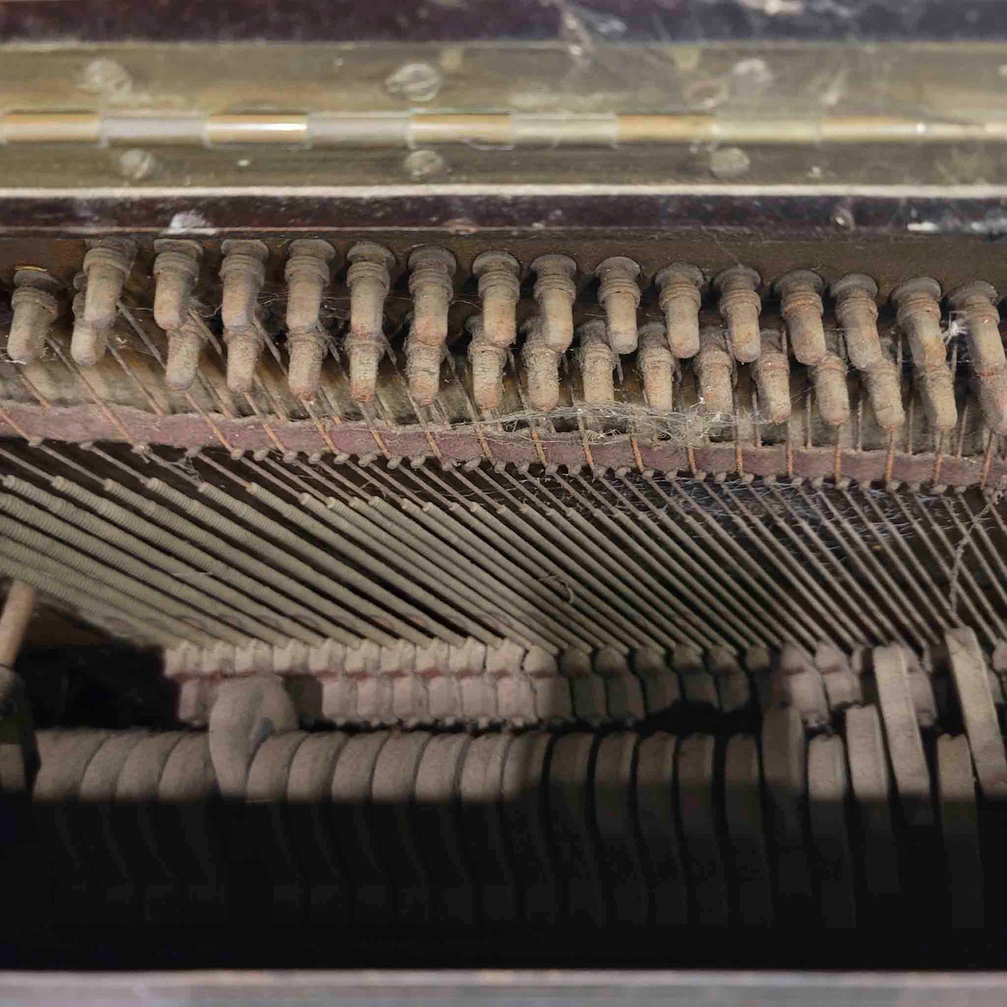 CURRENT SHOP WORK 1923 Price & Teeple Wood Finish Commissioned Upright Piano