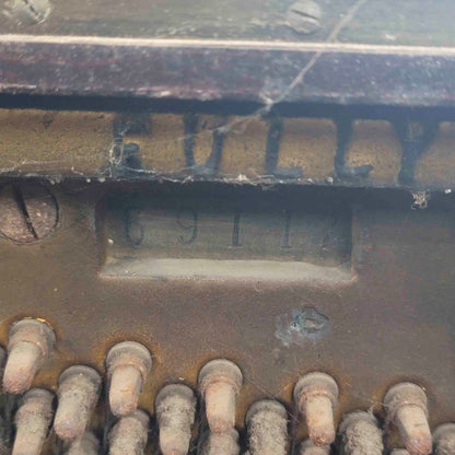 CURRENT SHOP WORK 1923 Price & Teeple Wood Finish Commissioned Upright Piano