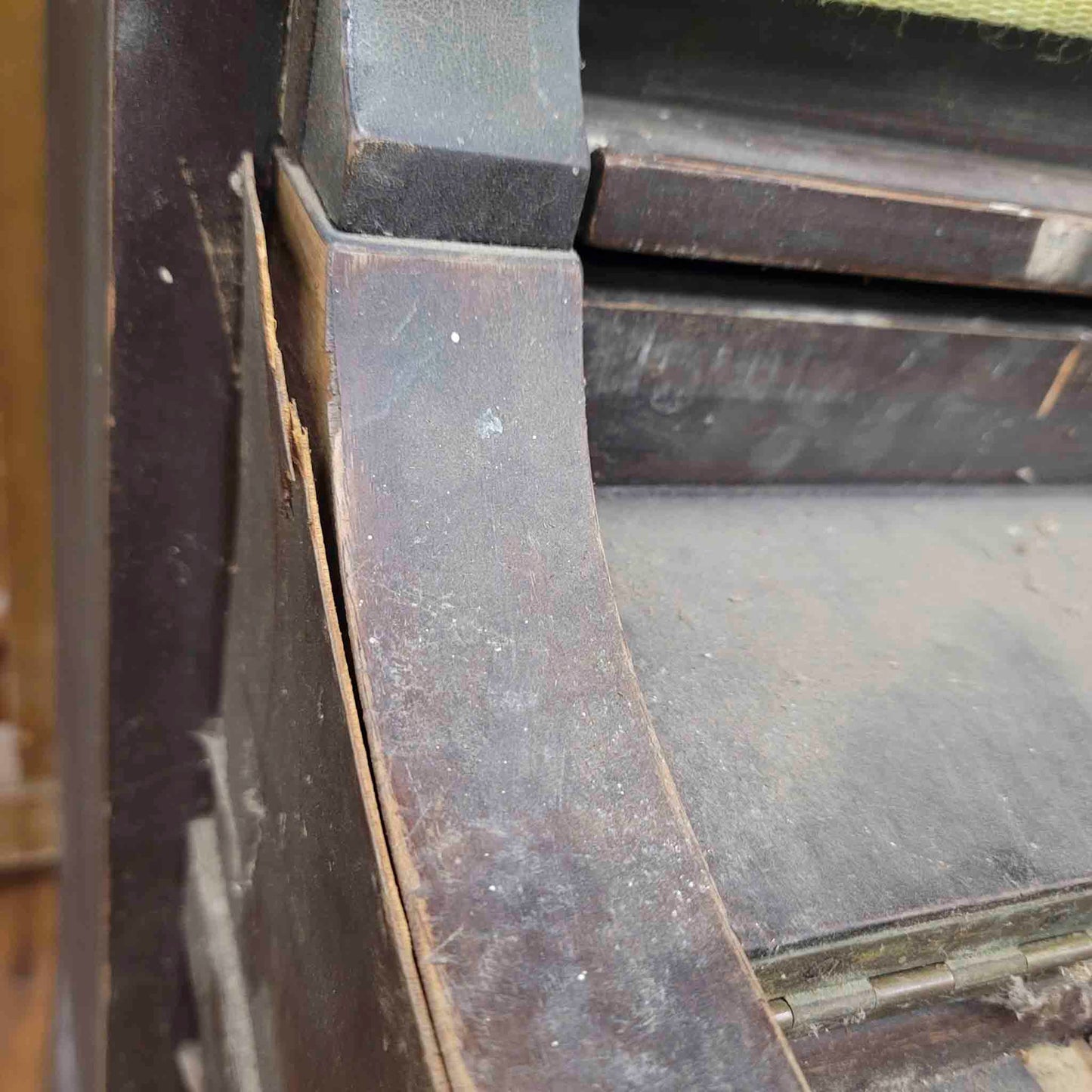 CURRENT SHOP WORK 1923 Price & Teeple Wood Finish Commissioned Upright Piano