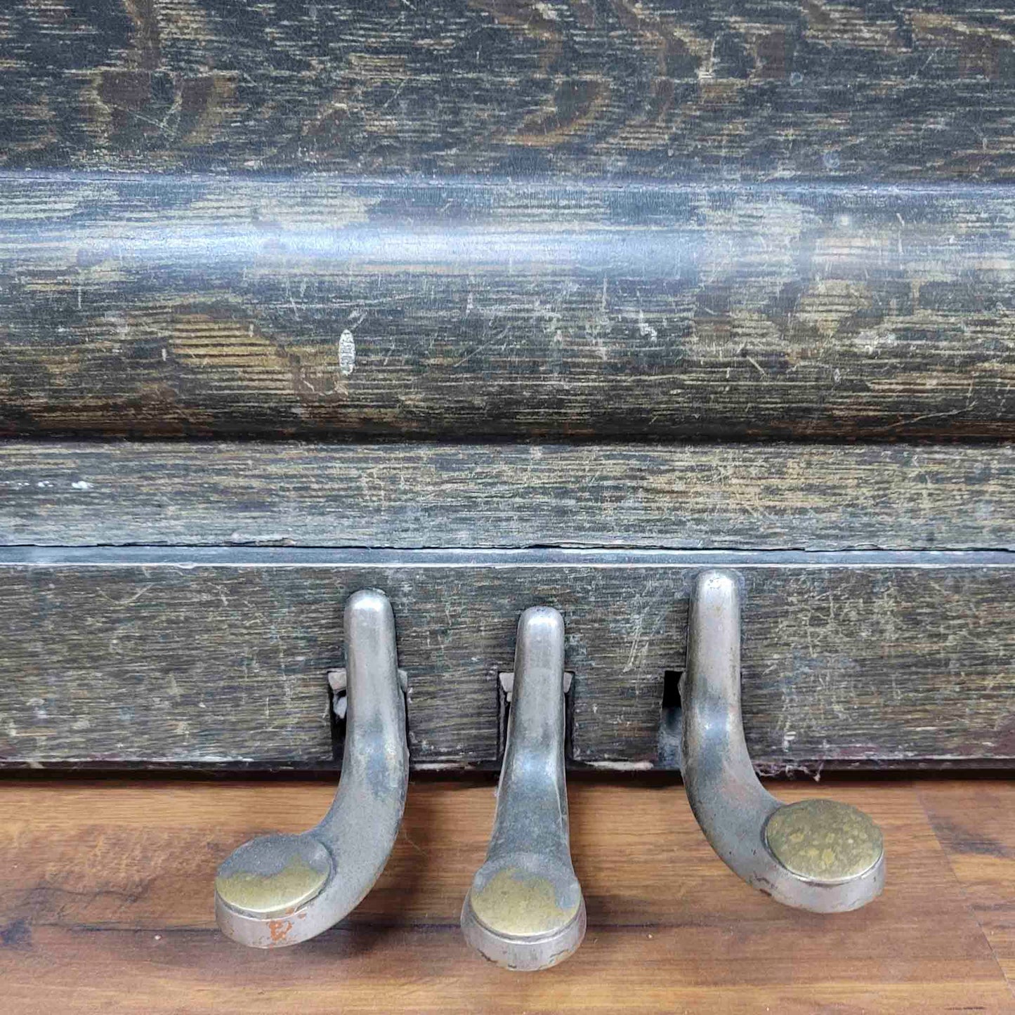 CURRENT SHOP WORK 1913 Meister 57" Wood Finish Commissioned Upright Piano