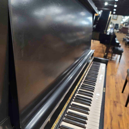 1923 Howard 51" Satin Black Upright Piano