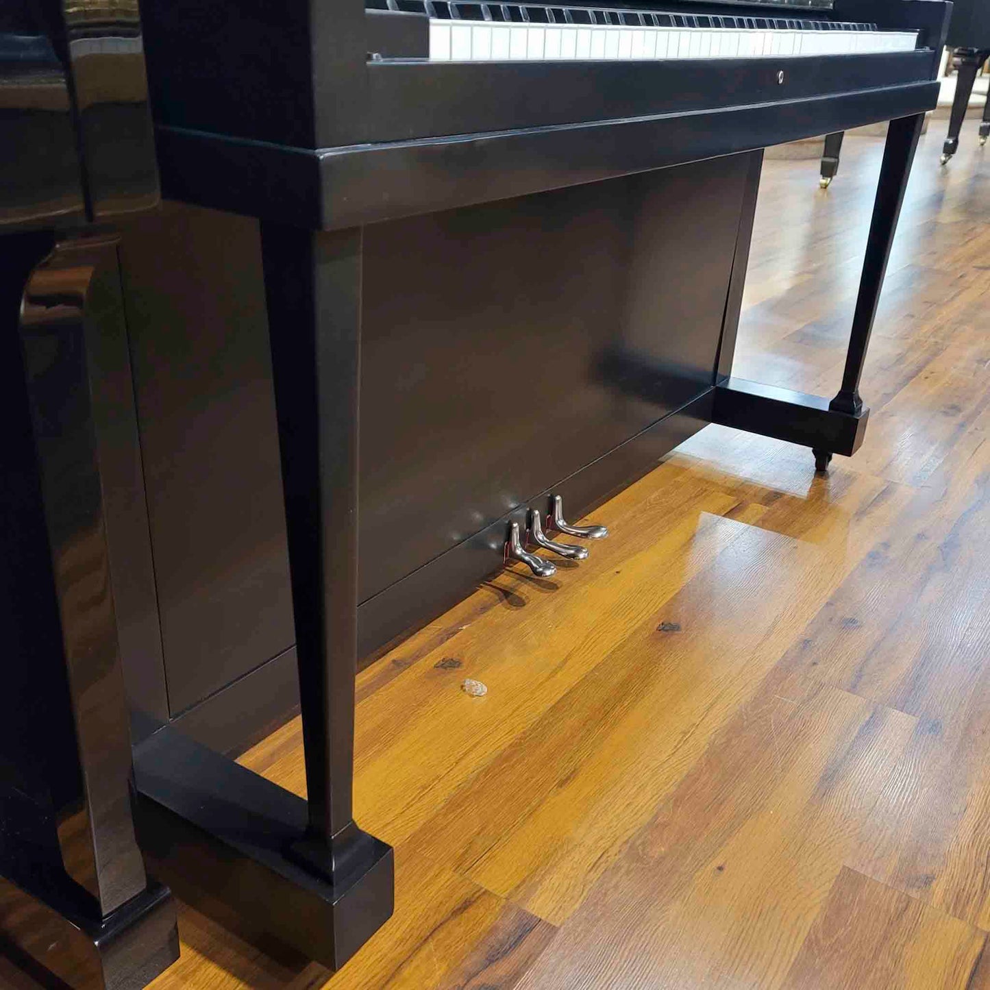 1923 Howard 51" Satin Black Upright Piano
