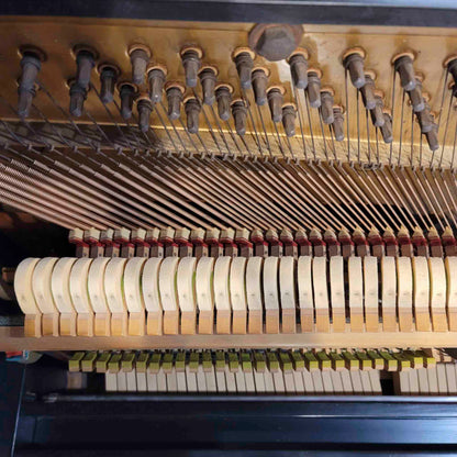 1923 Howard 51" Satin Black Upright Piano