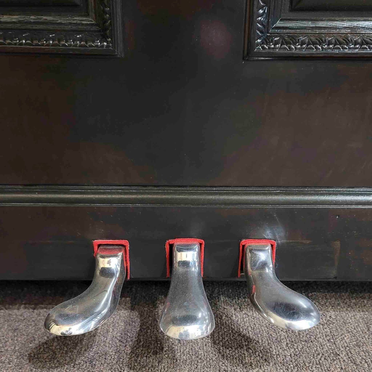 SOLD 1908 Wing & Son 57" Wood Finish Upright Piano