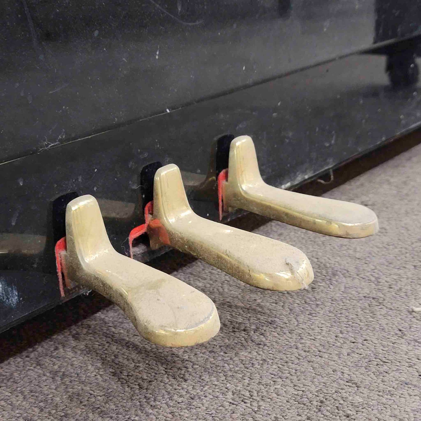 CURRENT SHOP WORK 1991 Kawai NS-20A 48" Polished Black Commissioned Upright Piano