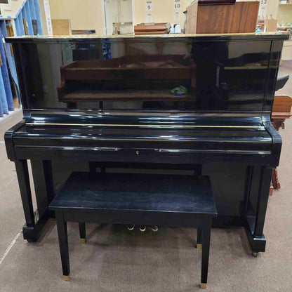 HEIRLOOM RESTORATION 1991 Kawai NS-20A 48" Polished Black Commissioned Upright Piano