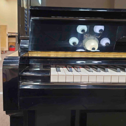 HEIRLOOM RESTORATION 1991 Kawai NS-20A 48" Polished Black Commissioned Upright Piano