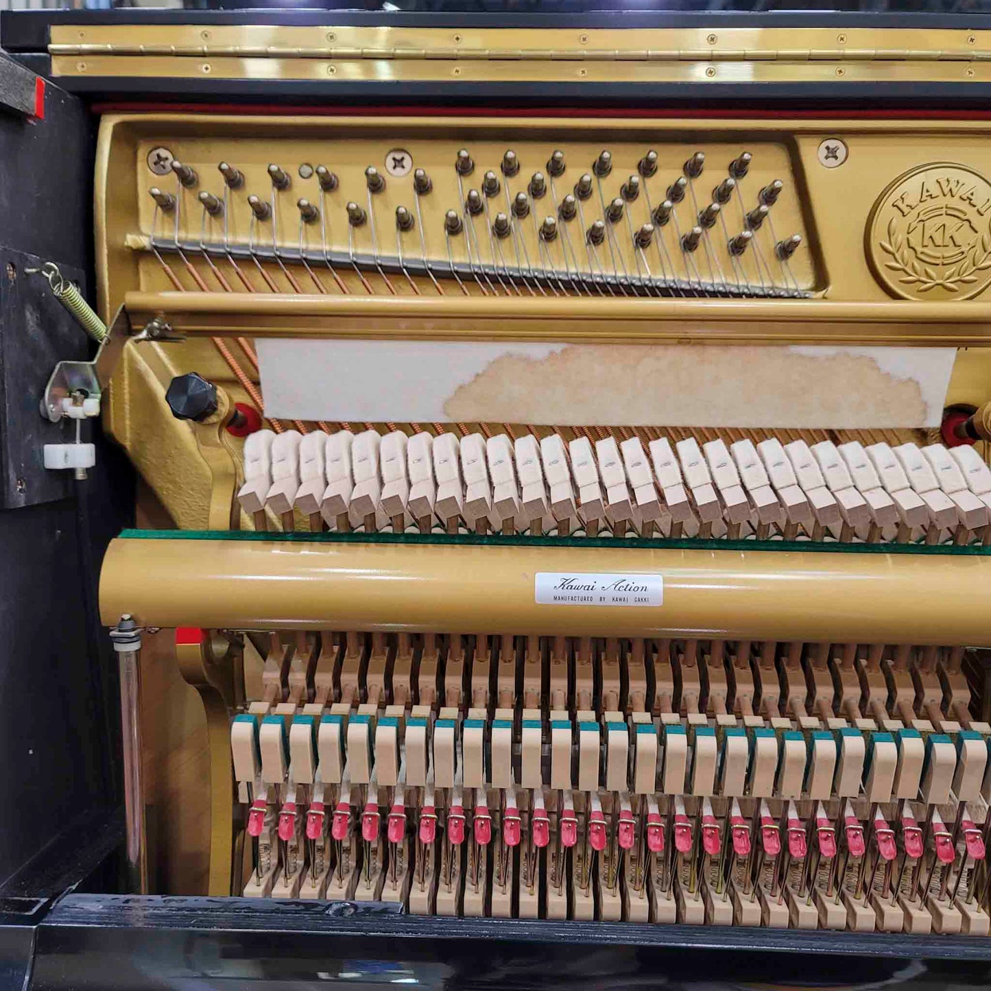 HEIRLOOM RESTORATION 1991 Kawai NS-20A 48" Polished Black Commissioned Upright Piano
