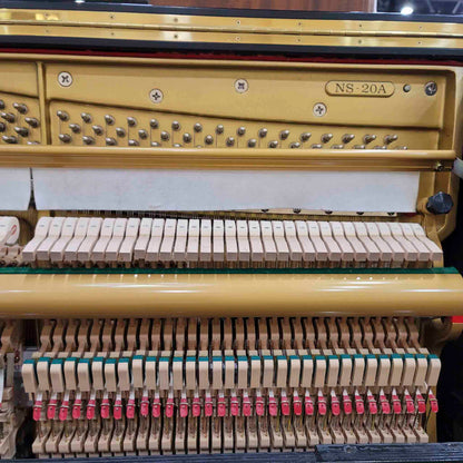 HEIRLOOM RESTORATION 1991 Kawai NS-20A 48" Polished Black Commissioned Upright Piano