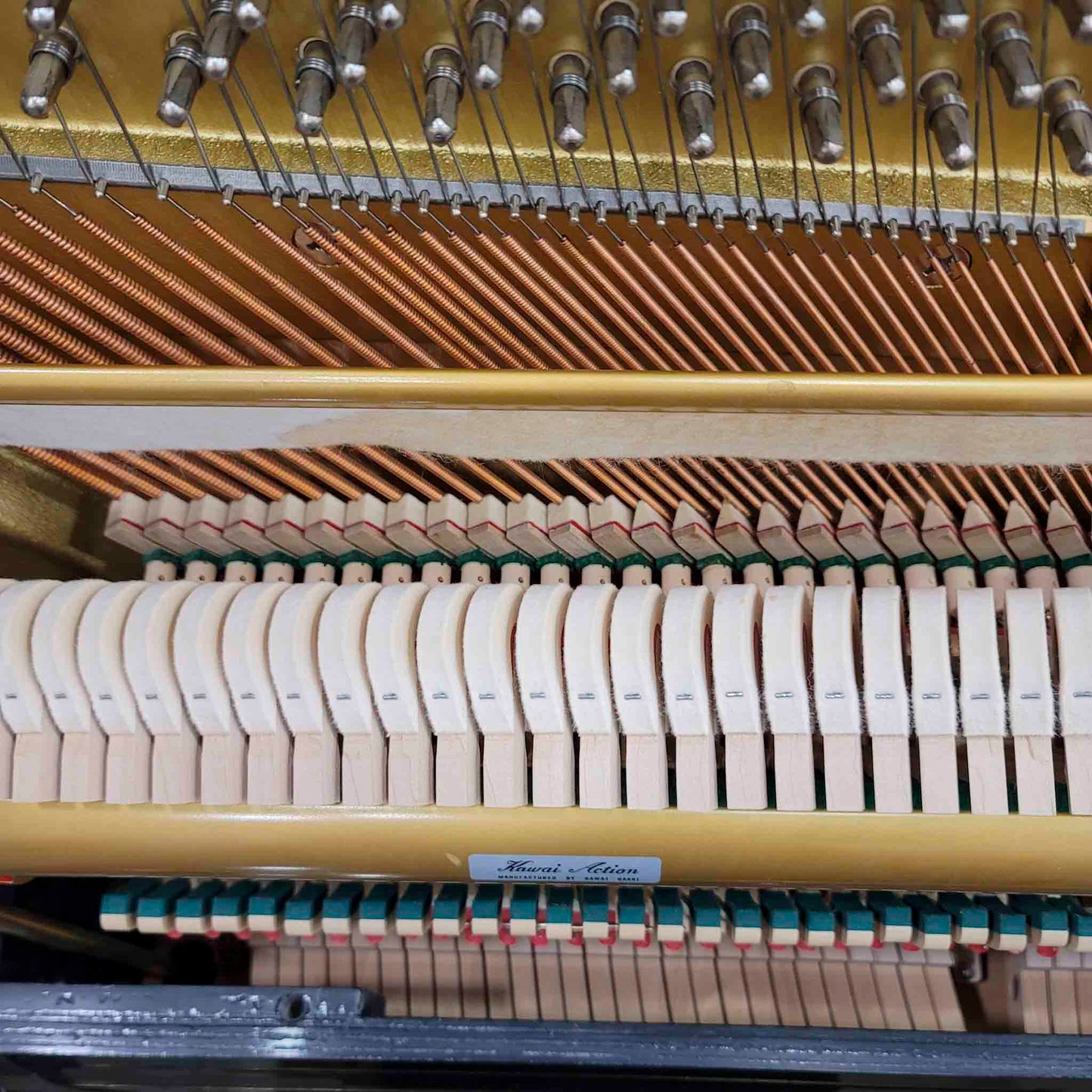 HEIRLOOM RESTORATION 1991 Kawai NS-20A 48" Polished Black Commissioned Upright Piano