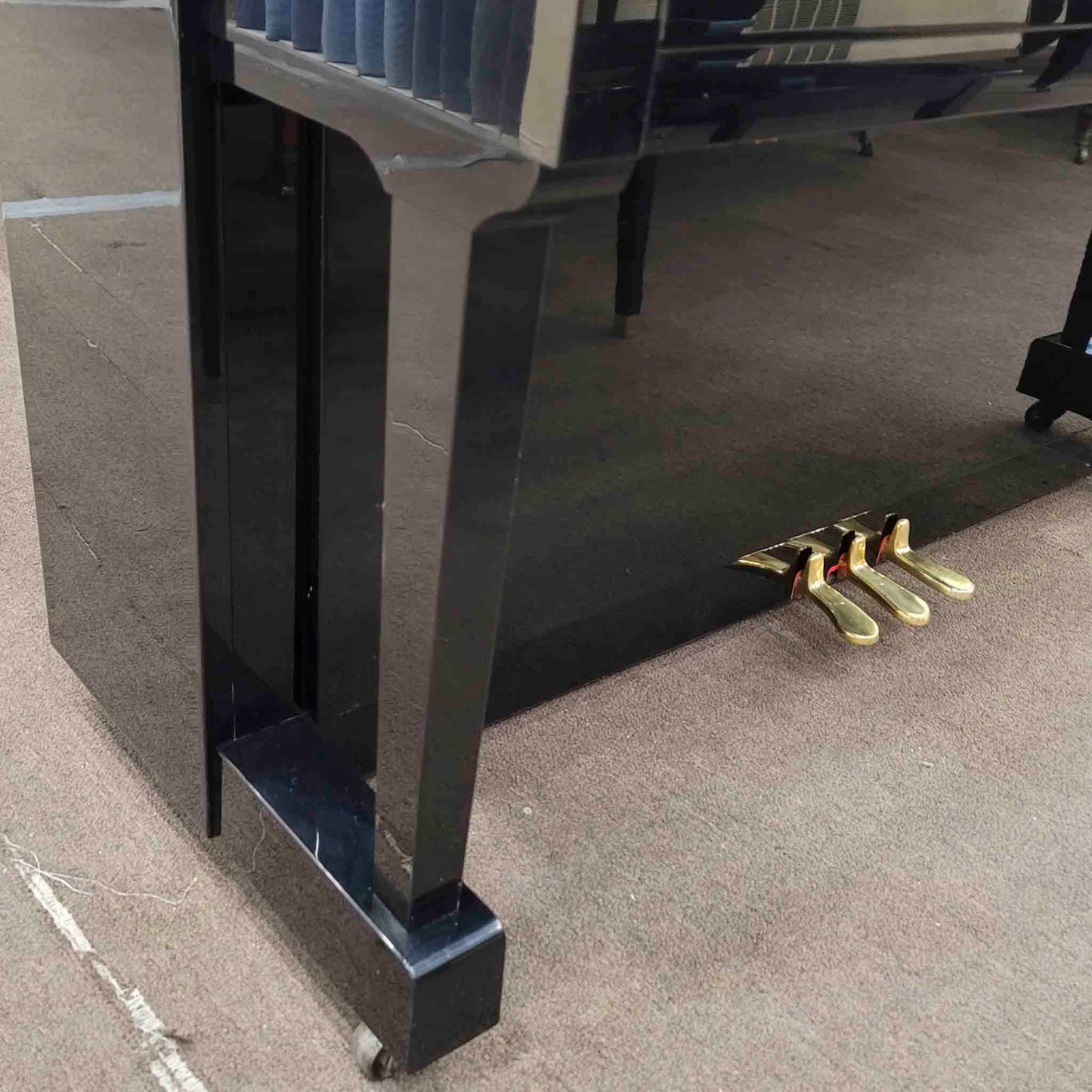 HEIRLOOM RESTORATION 1991 Kawai NS-20A 48" Polished Black Commissioned Upright Piano