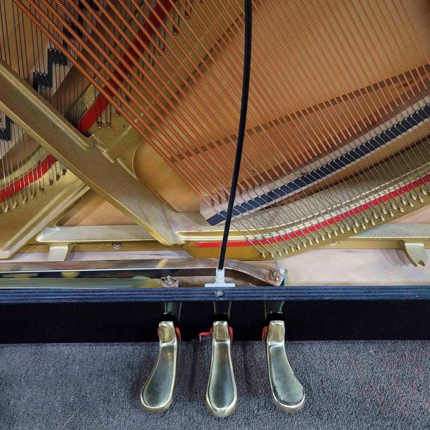 HEIRLOOM RESTORATION 1991 Kawai NS-20A 48" Polished Black Commissioned Upright Piano