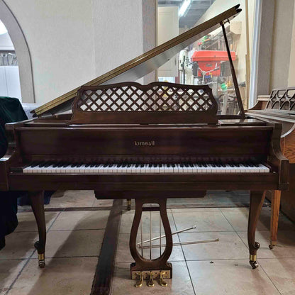 HEIRLOOM RESTORATION 1976 Kimball 4'10" Wood Finish Commissioned Baby Grand Piano