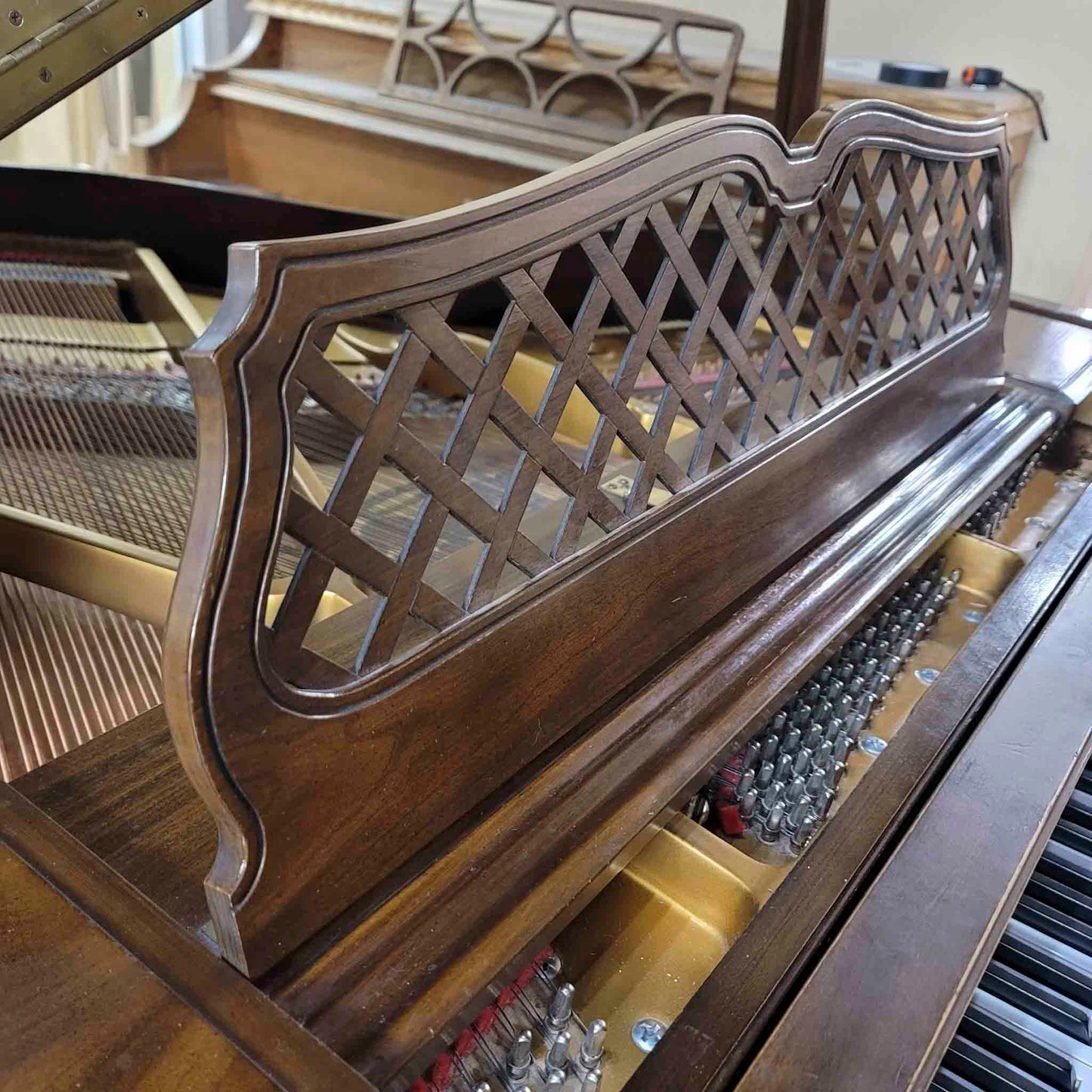 HEIRLOOM RESTORATION 1976 Kimball 4'10" Wood Finish Commissioned Baby Grand Piano