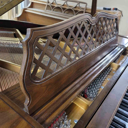 HEIRLOOM RESTORATION 1976 Kimball 4'10" Wood Finish Commissioned Baby Grand Piano