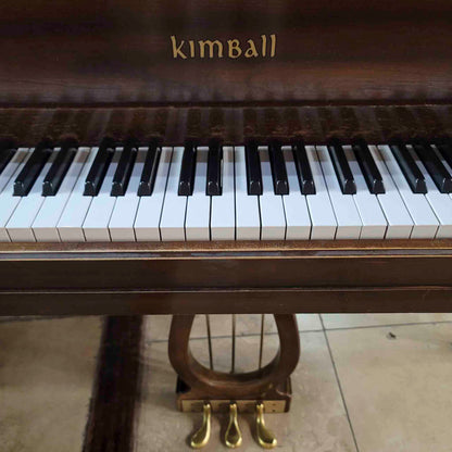 HEIRLOOM RESTORATION 1976 Kimball 4'10" Wood Finish Commissioned Baby Grand Piano