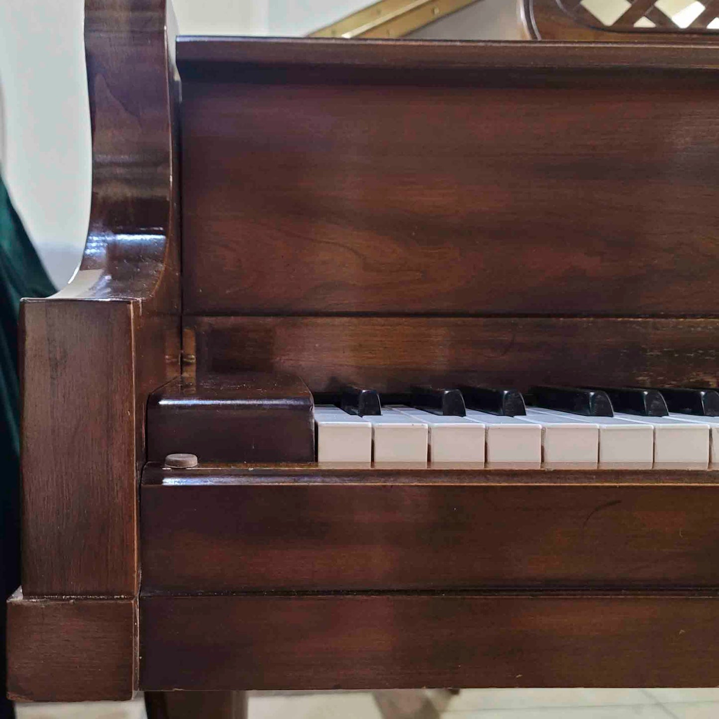 HEIRLOOM RESTORATION 1976 Kimball 4'10" Wood Finish Commissioned Baby Grand Piano