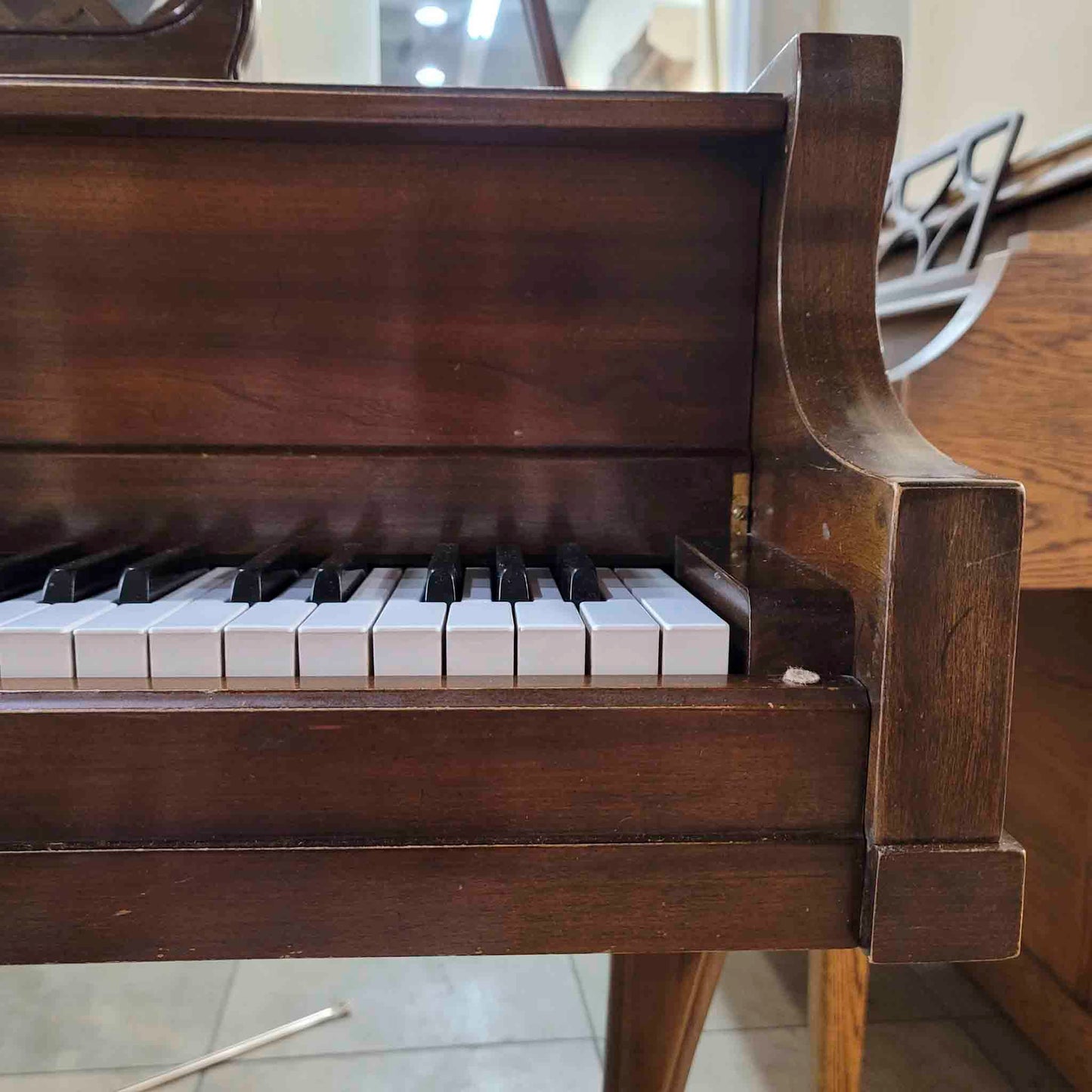 HEIRLOOM RESTORATION 1976 Kimball 4'10" Wood Finish Commissioned Baby Grand Piano