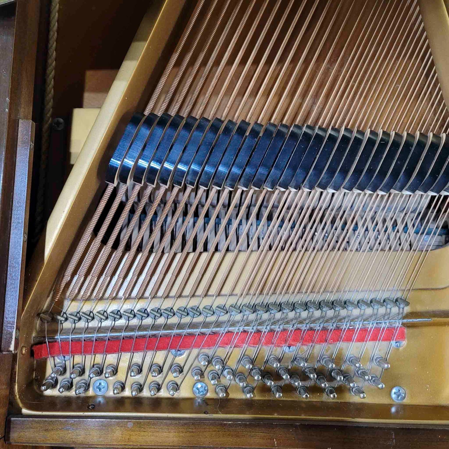 HEIRLOOM RESTORATION 1976 Kimball 4'10" Wood Finish Commissioned Baby Grand Piano