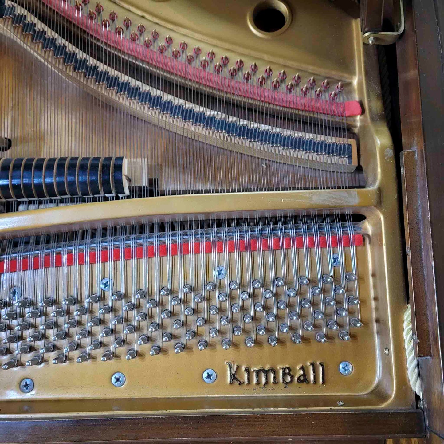 HEIRLOOM RESTORATION 1976 Kimball 4'10" Wood Finish Commissioned Baby Grand Piano