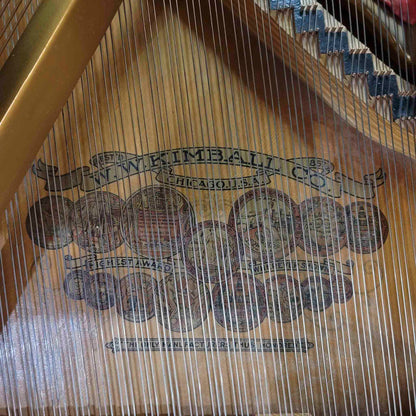 HEIRLOOM RESTORATION 1976 Kimball 4'10" Wood Finish Commissioned Baby Grand Piano