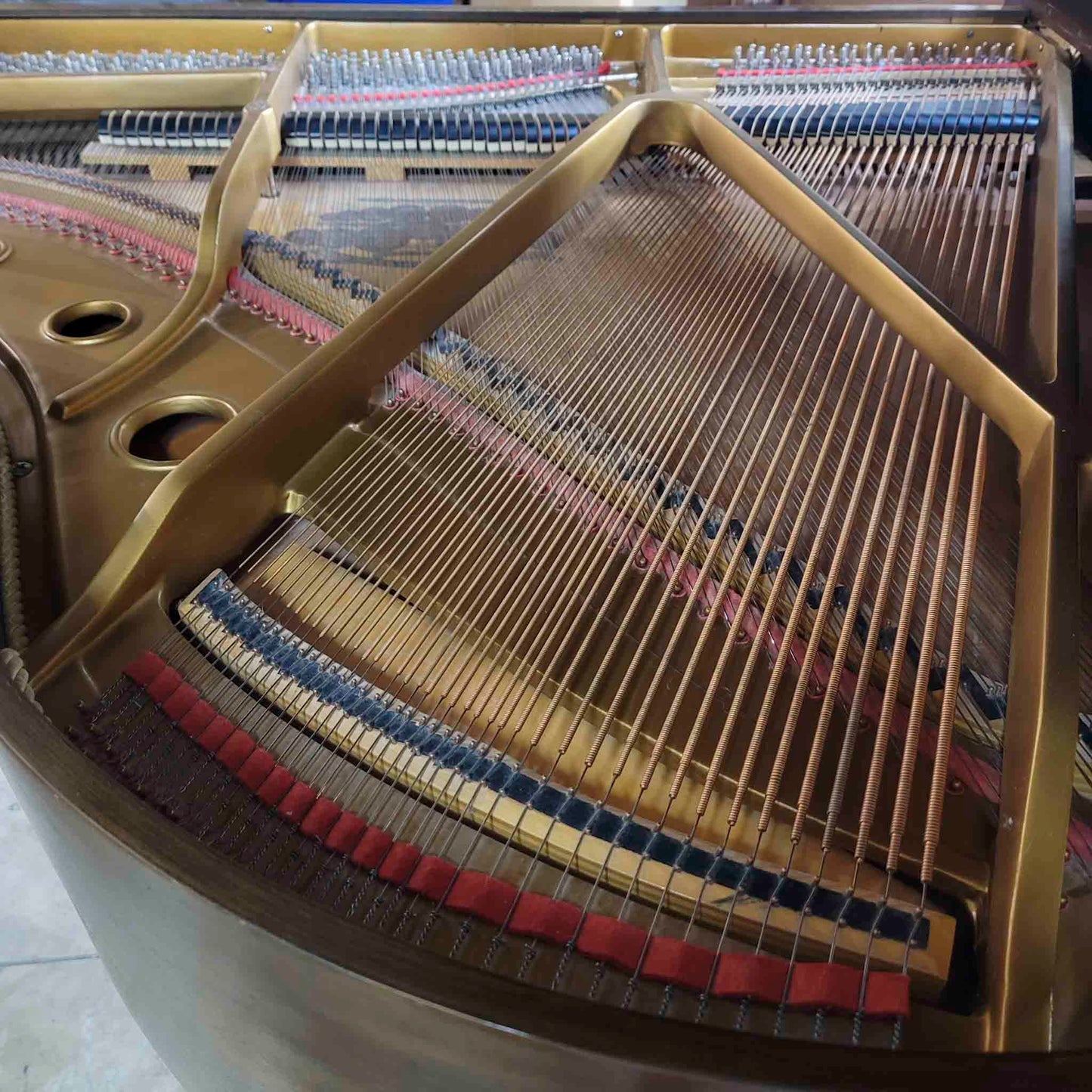 HEIRLOOM RESTORATION 1976 Kimball 4'10" Wood Finish Commissioned Baby Grand Piano