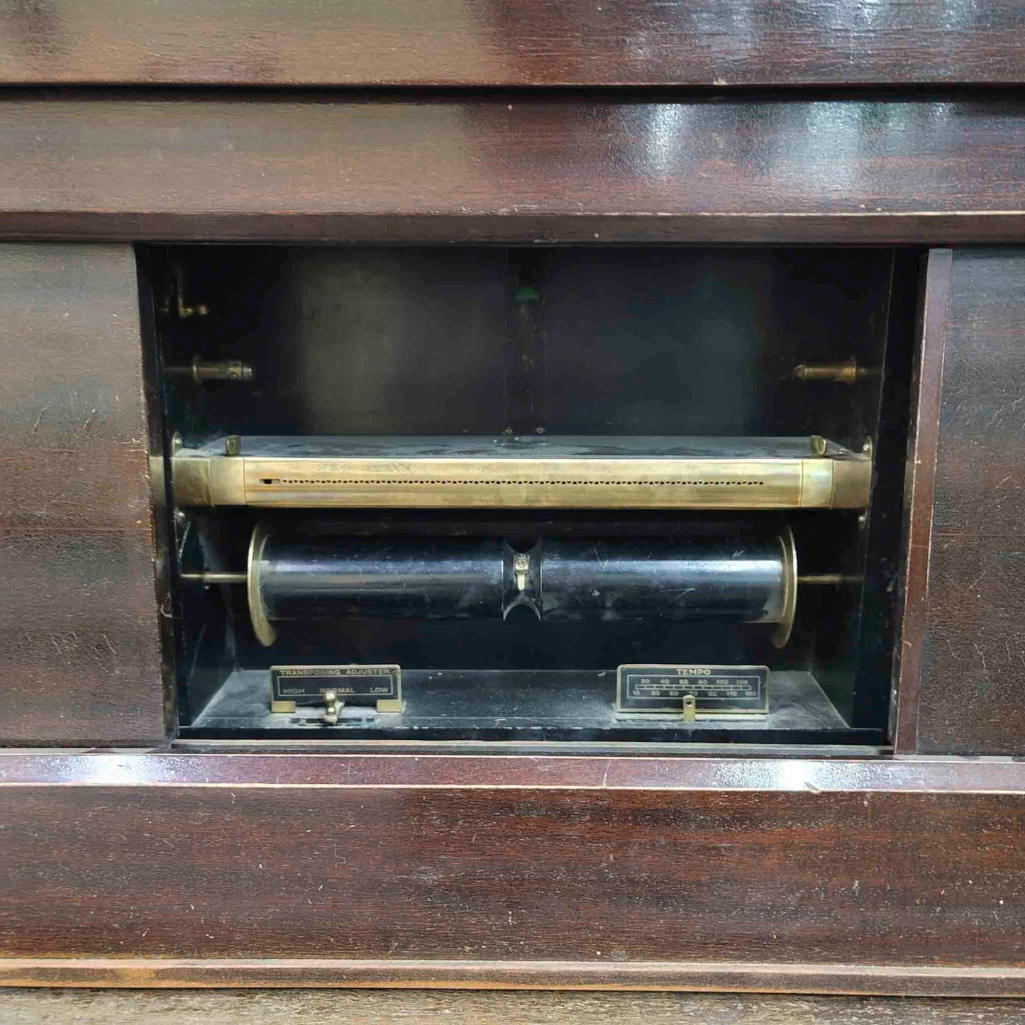 CURRENT SHOP WORK 1923 Cable-Nelson 54" Wood Finish Commissioned Upright Piano