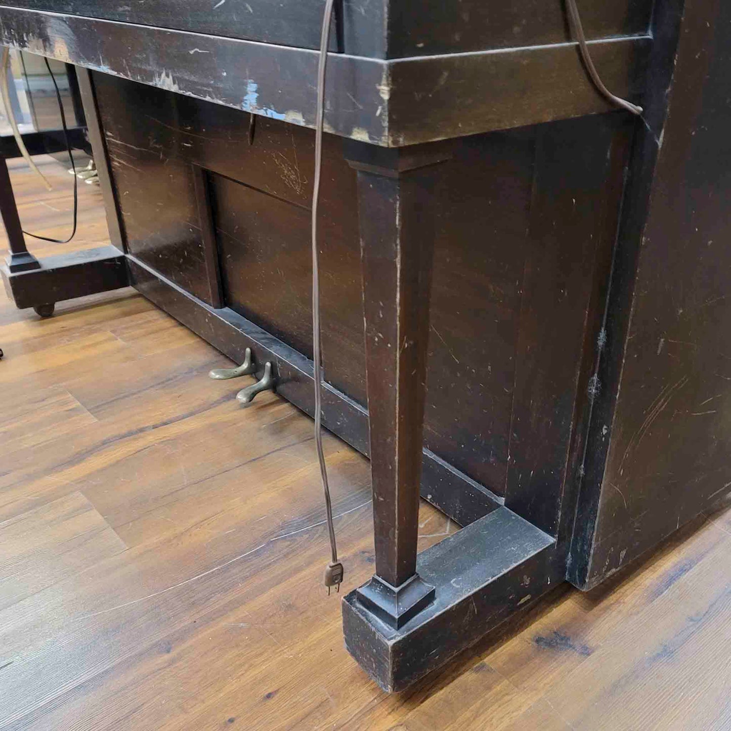 CURRENT SHOP WORK 1923 Cable-Nelson 54" Wood Finish Commissioned Upright Piano