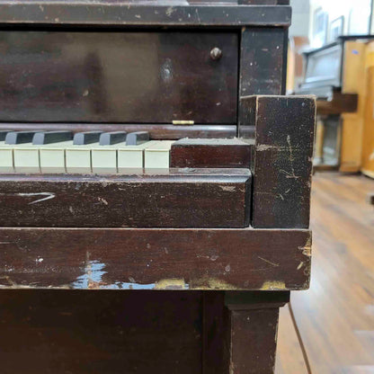 CURRENT SHOP WORK 1923 Cable-Nelson 54" Wood Finish Commissioned Upright Piano