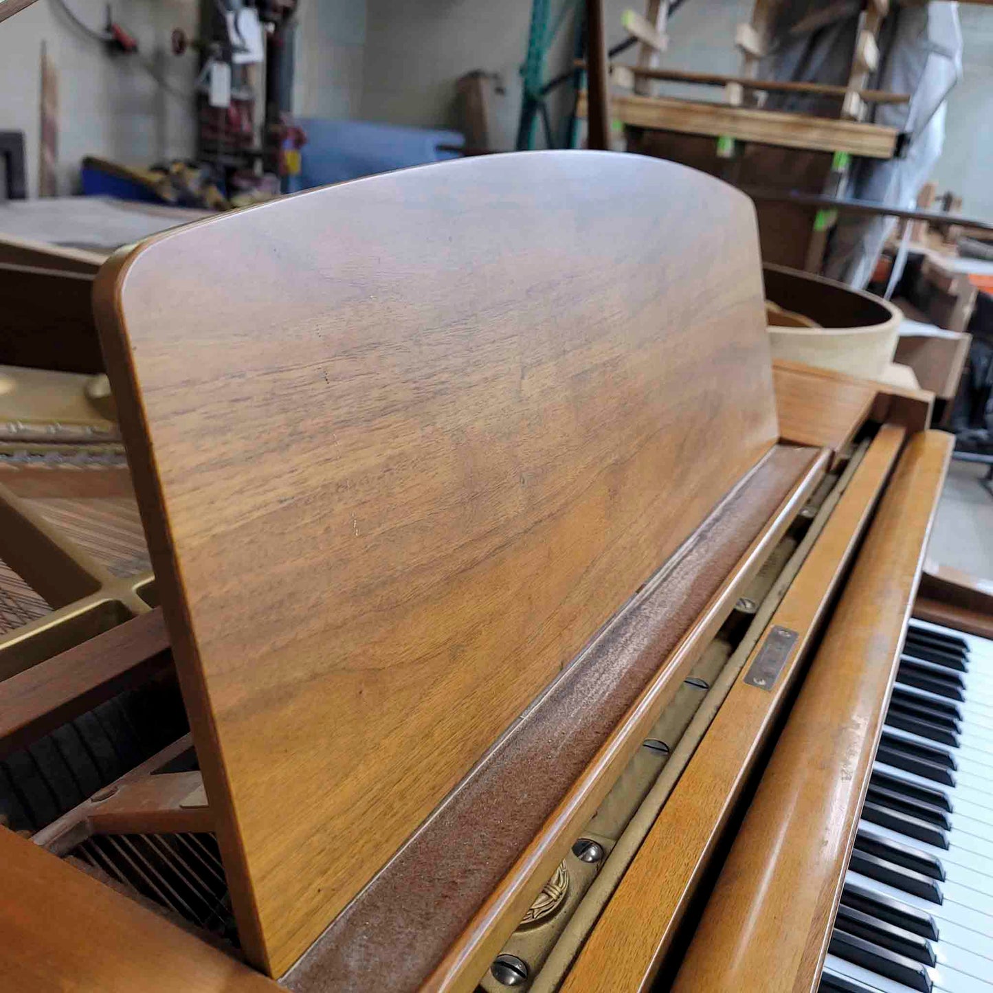 HEIRLOOM REFINISHING 1970 Yamaha G1 5'3" Walnut Wood Finish Commissioned Grand Piano