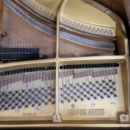 HEIRLOOM REFINISHING 1970 Yamaha G1 5'3" Walnut Wood Finish Commissioned Grand Piano