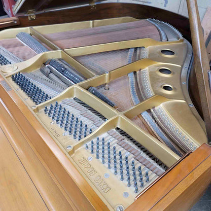 HEIRLOOM REFINISHING 1970 Yamaha G1 5'3" Walnut Wood Finish Commissioned Grand Piano