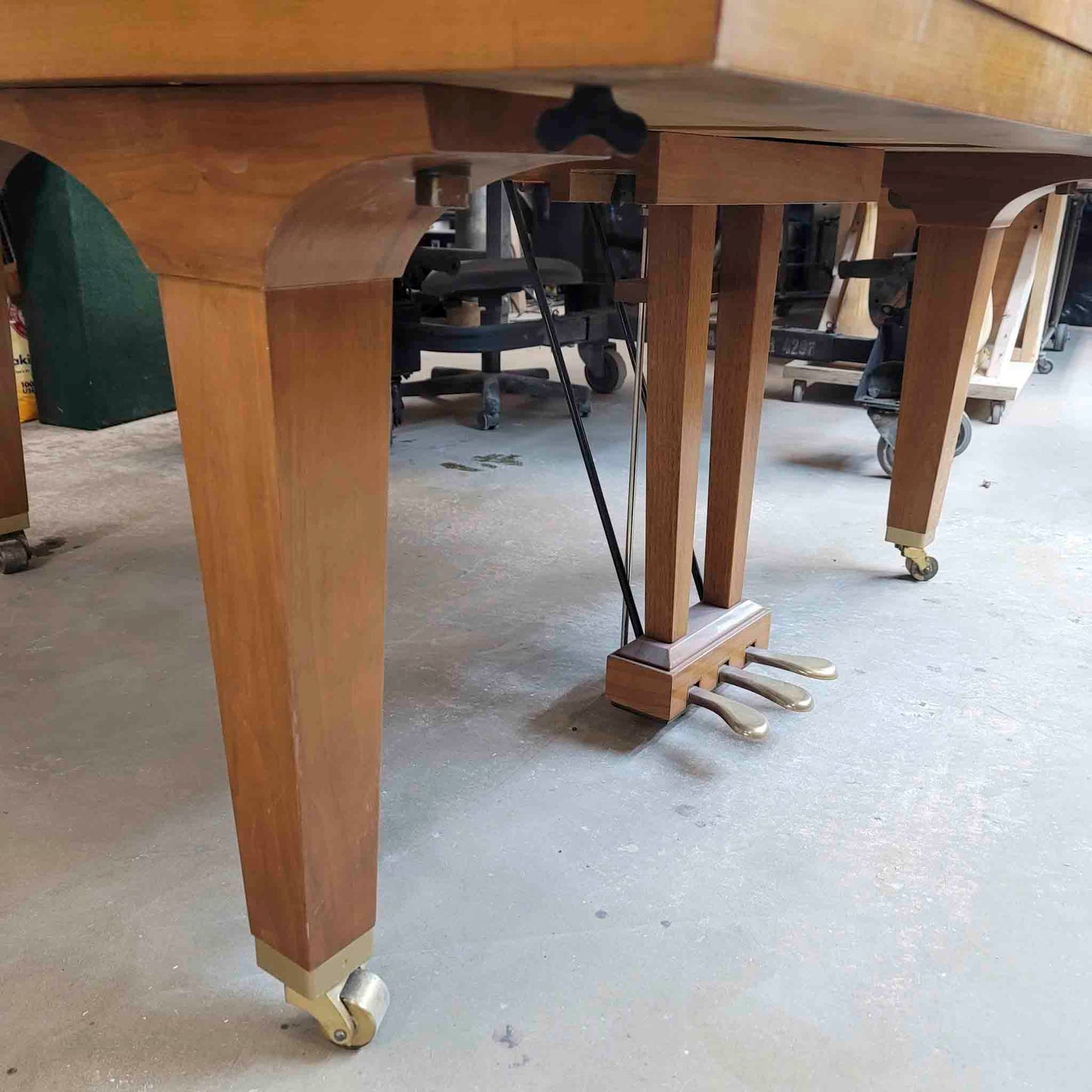 HEIRLOOM REFINISHING 1970 Yamaha G1 5'3" Walnut Wood Finish Commissioned Grand Piano