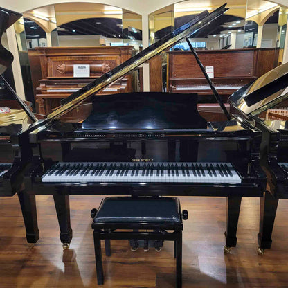 Gebr. Schulz GSG-150 4'11" Polished Black Grand Piano