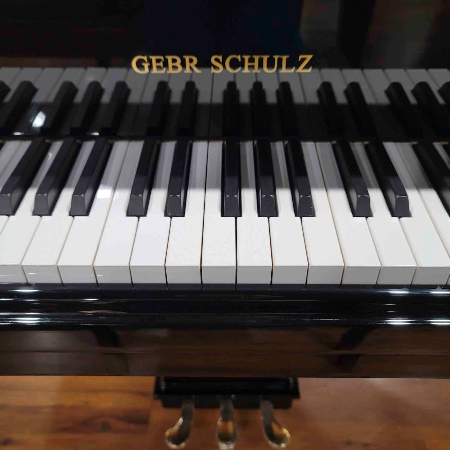 Gebr. Schulz GSG-150 4'11" Polished Black Grand Piano